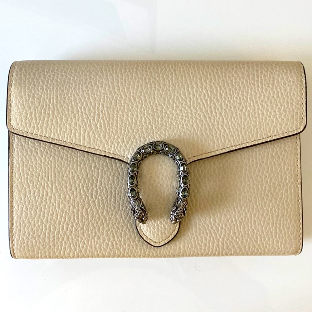 Gucci Dionysus mini leather chain bag (Authentic)